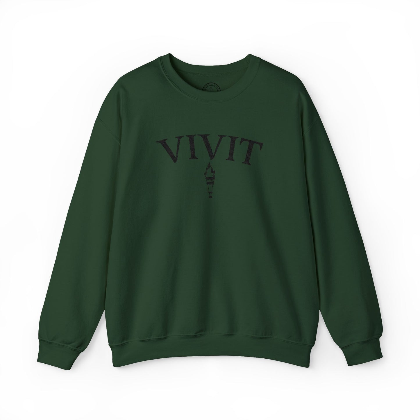 Vintage Style Unisex VIVIT Crewneck (Black Logo)