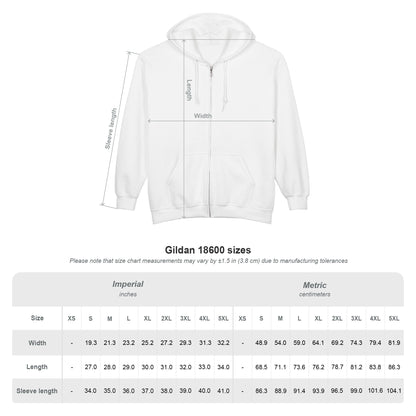 VIVIT Full Zip Hoodie (Black Logo)