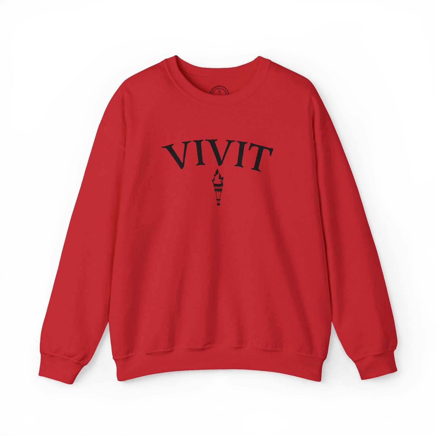 Vintage Style Unisex VIVIT Crewneck (Black Logo)