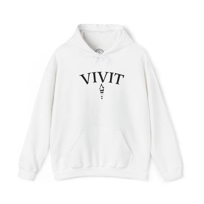 Vintage Style Unisex VIVIT Hoodie (Black Logo)