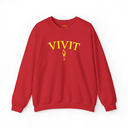 Vintage Style Unisex VIVIT Crewneck (Gold Logo)