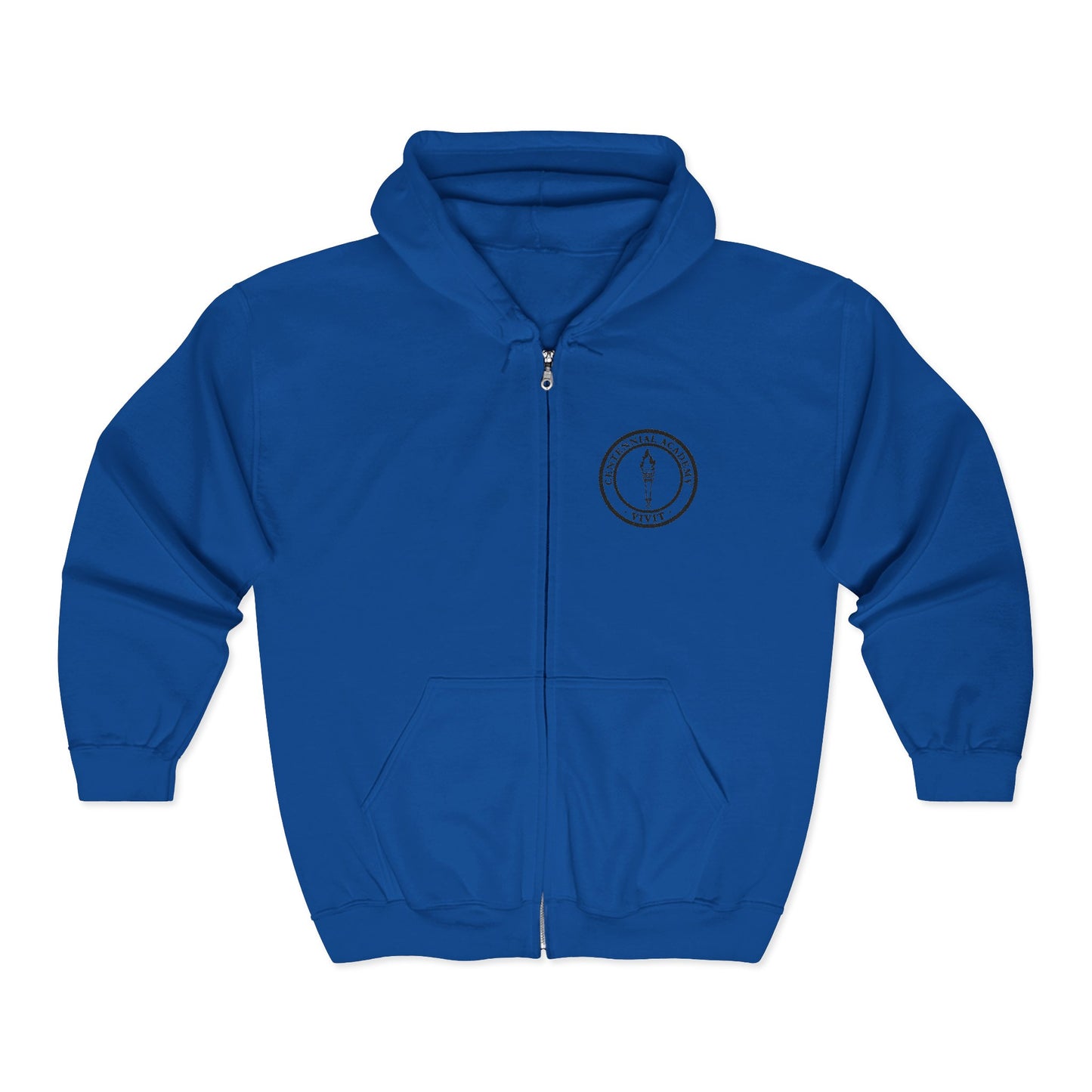 VIVIT Full Zip Hoodie (Black Logo)
