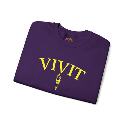 Vintage Style Unisex VIVIT Crewneck (Gold Logo)