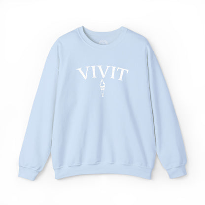 Vintage Style Unisex VIVIT Crewneck (White Logo)