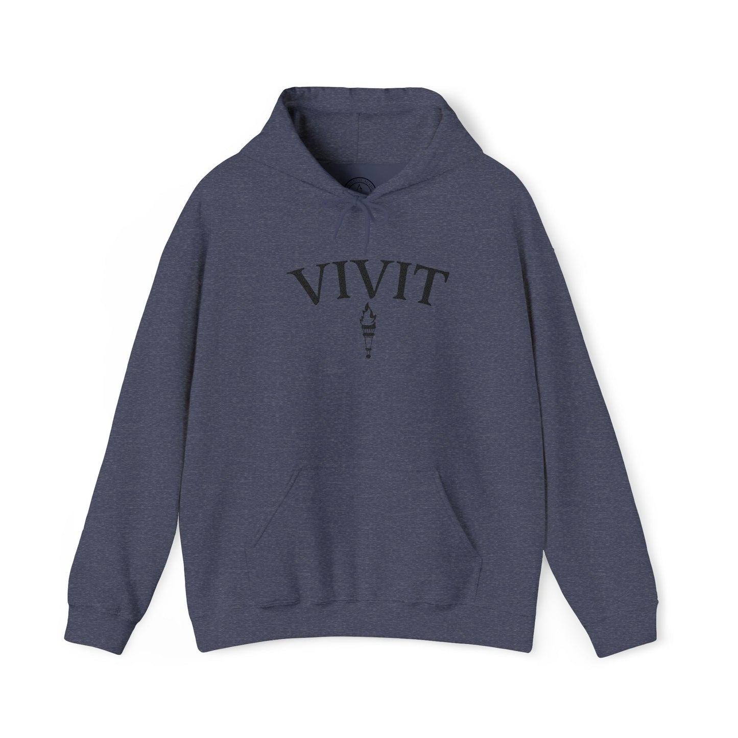 Vintage Style Unisex VIVIT Hoodie (Black Logo)