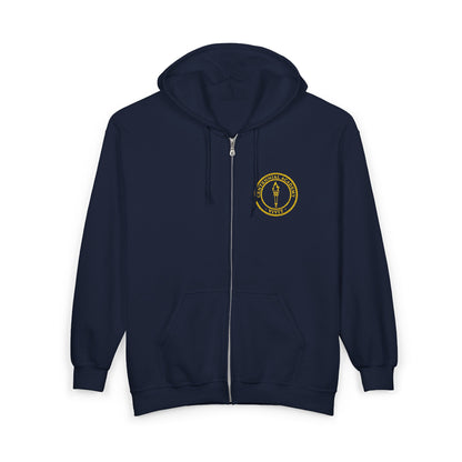 Unisex VIVIT Full Zip Hoodie (Gold Logo)