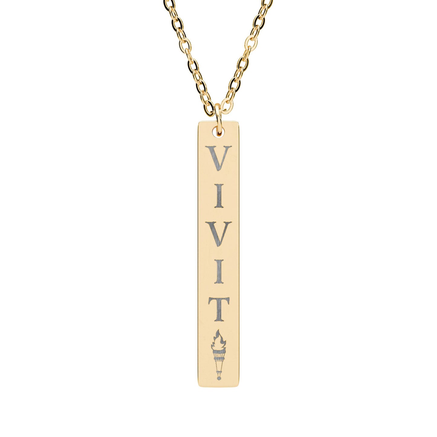 VIVIT Vertical Bar Necklace