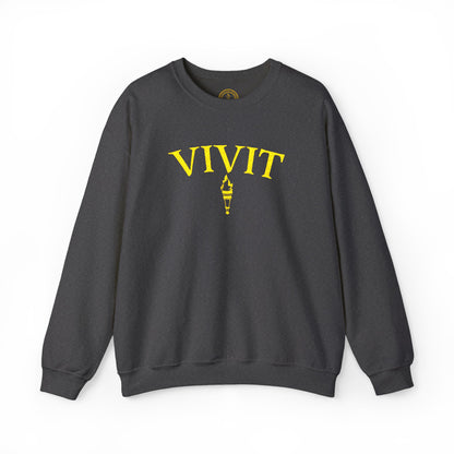 Vintage Style Unisex VIVIT Crewneck (Gold Logo)