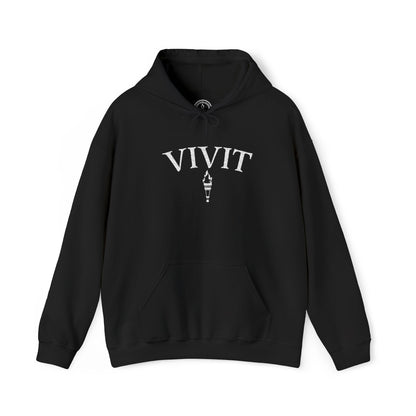 Vintage Style Unisex VIVIT Hoodie (White Logo)