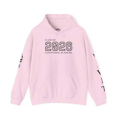 Centennial Academy Graduation Hoodie (Black Logo)