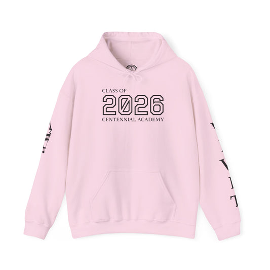 Centennial Academy Graduation Hoodie (Black Logo)