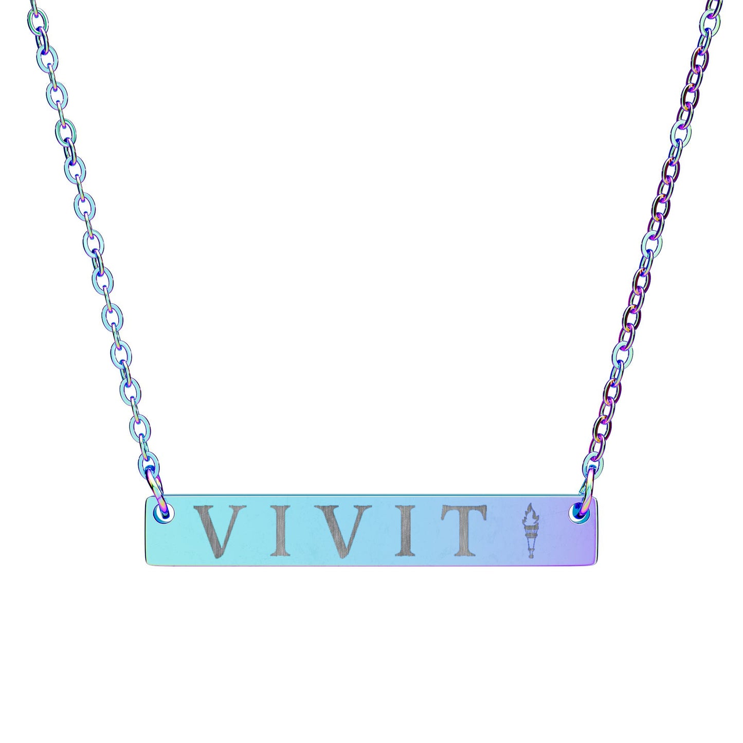 VIVIT Horizontal Bar Necklace