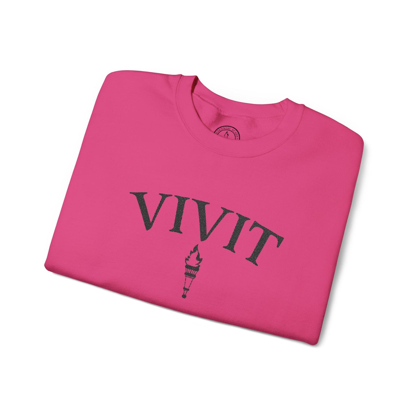 Vintage Style Unisex VIVIT Crewneck (Black Logo)