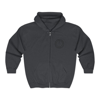 VIVIT Full Zip Hoodie (Black Logo)