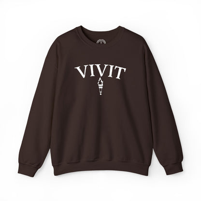 Vintage Style Unisex VIVIT Crewneck (White Logo)