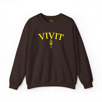 Vintage Style Unisex VIVIT Crewneck (Gold Logo)