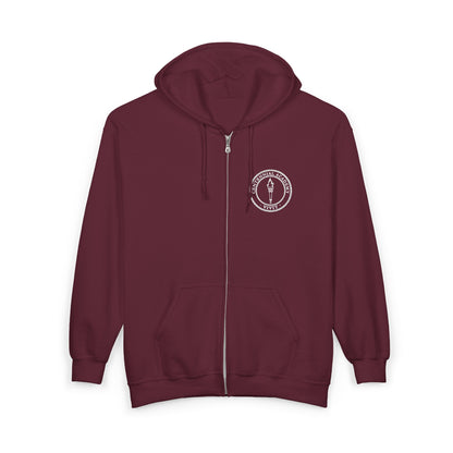 VIVIT Full Zip Hoodie (White Logo)