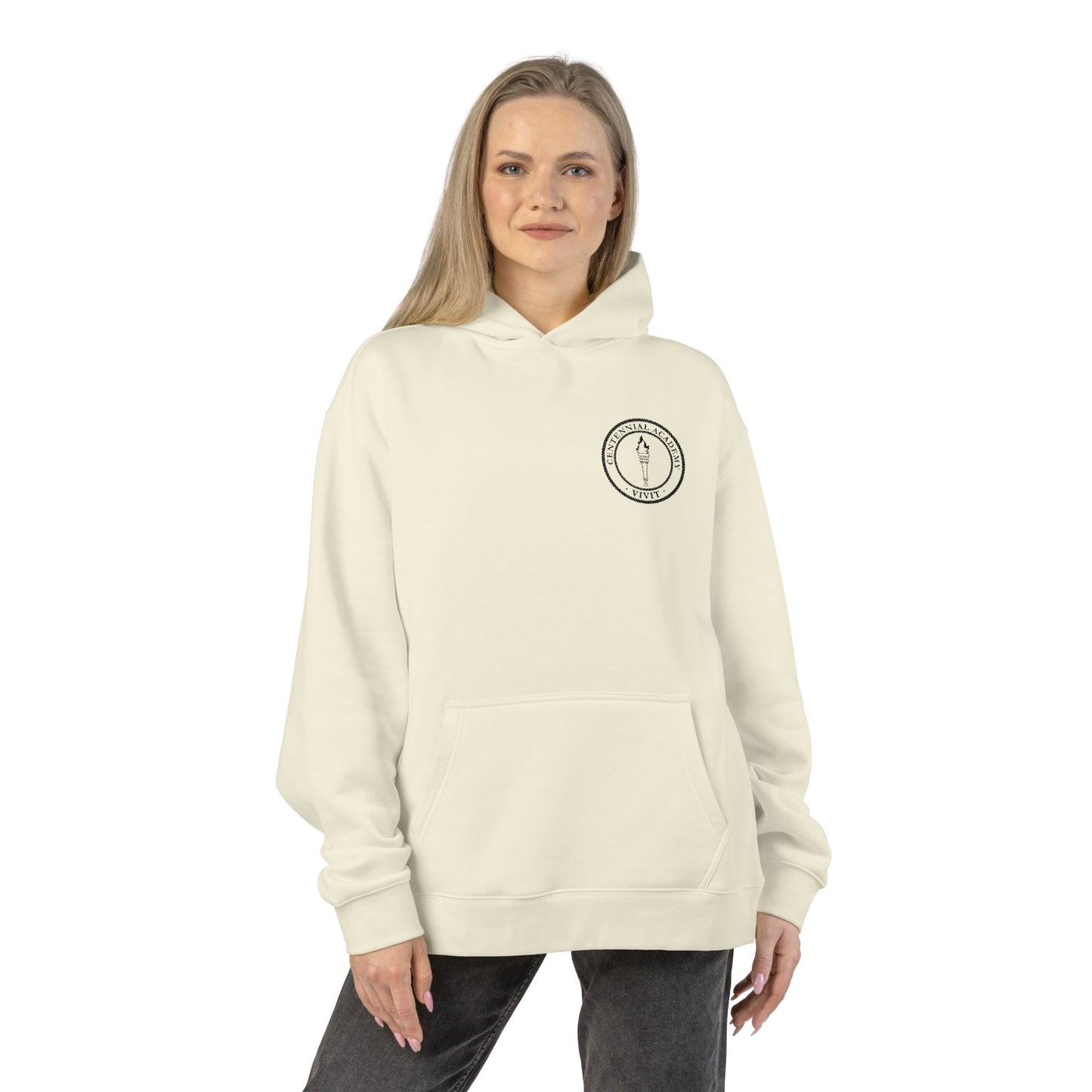 VIVIT Relaxed Hoodie (Black Logo)