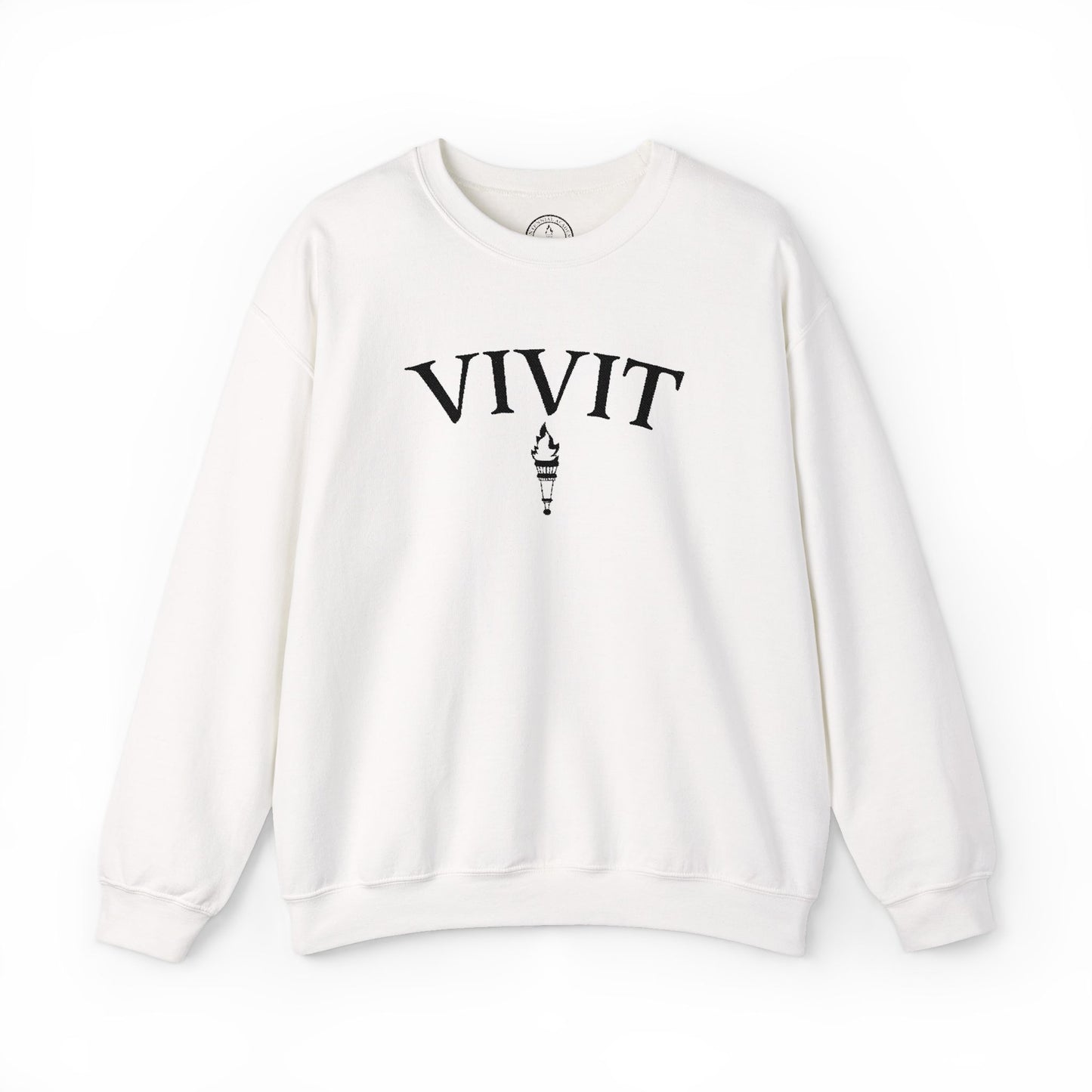 Vintage Style Unisex VIVIT Crewneck (Black Logo)