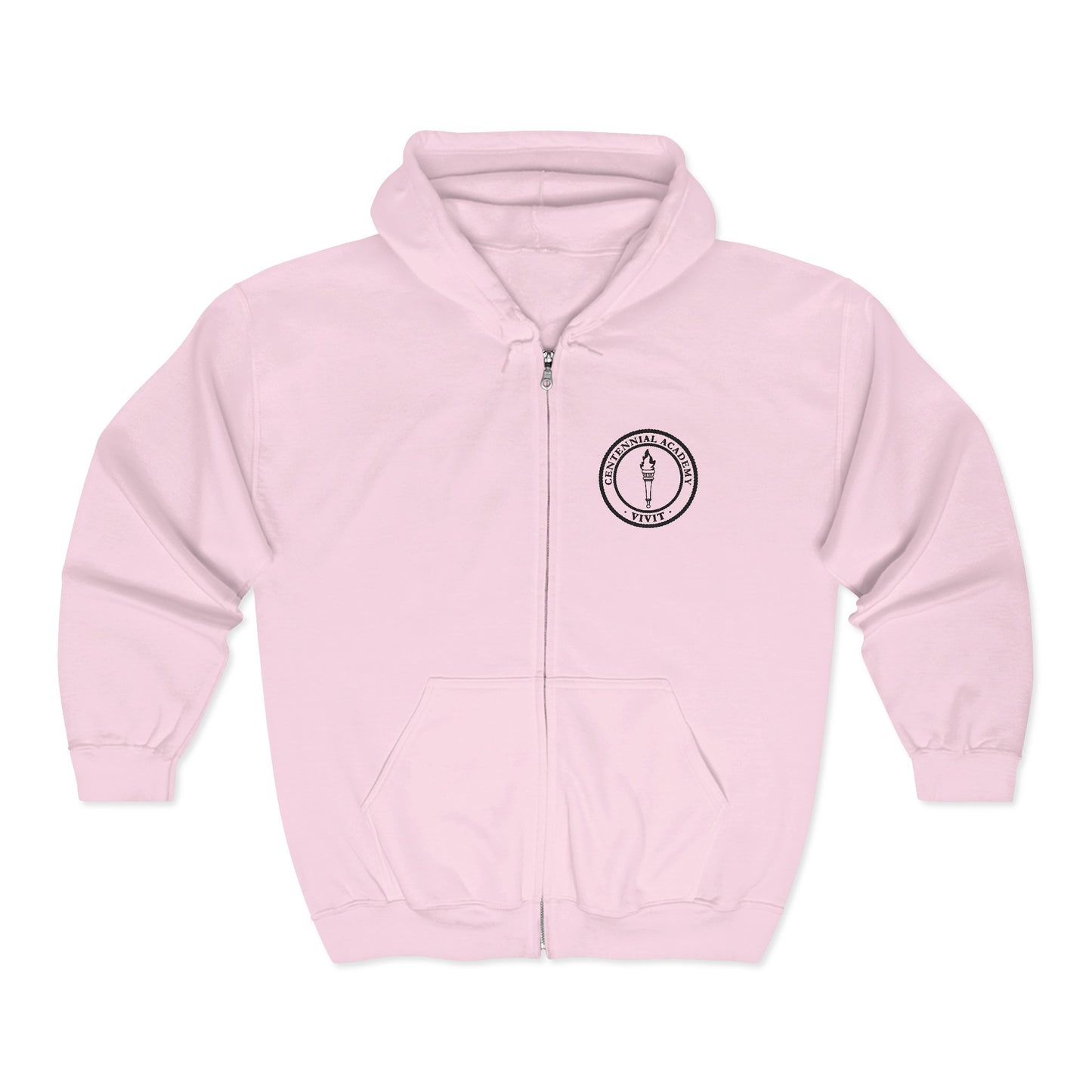 VIVIT Full Zip Hoodie (Black Logo)