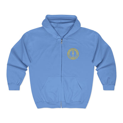 Unisex VIVIT Full Zip Hoodie (Gold Logo)