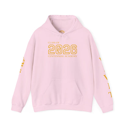 Centennial Academy Graduation Hoodie (Gold Logo)