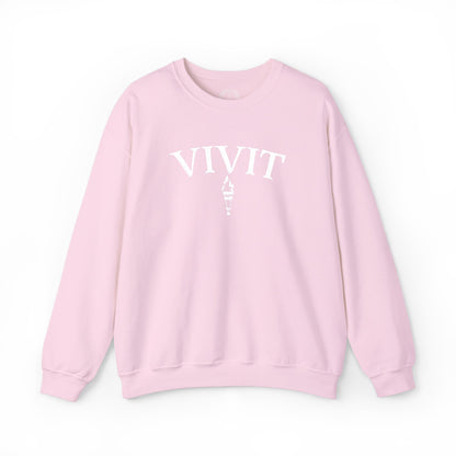 Vintage Style Unisex VIVIT Crewneck (White Logo)