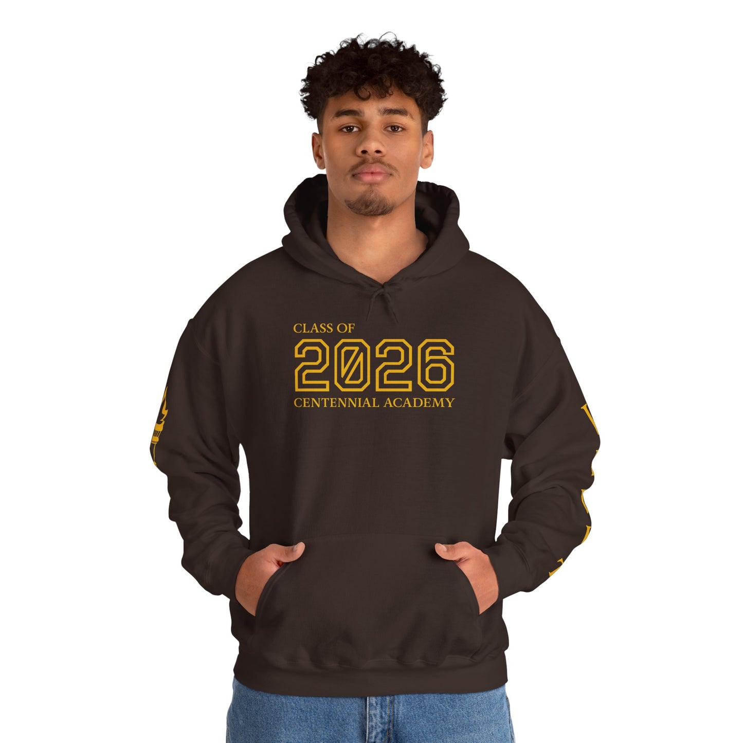 Centennial Academy Graduation Hoodie (Gold Logo)