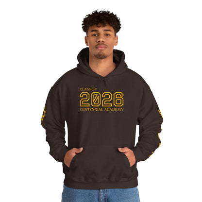 Centennial Academy Graduation Hoodie (Gold Logo)