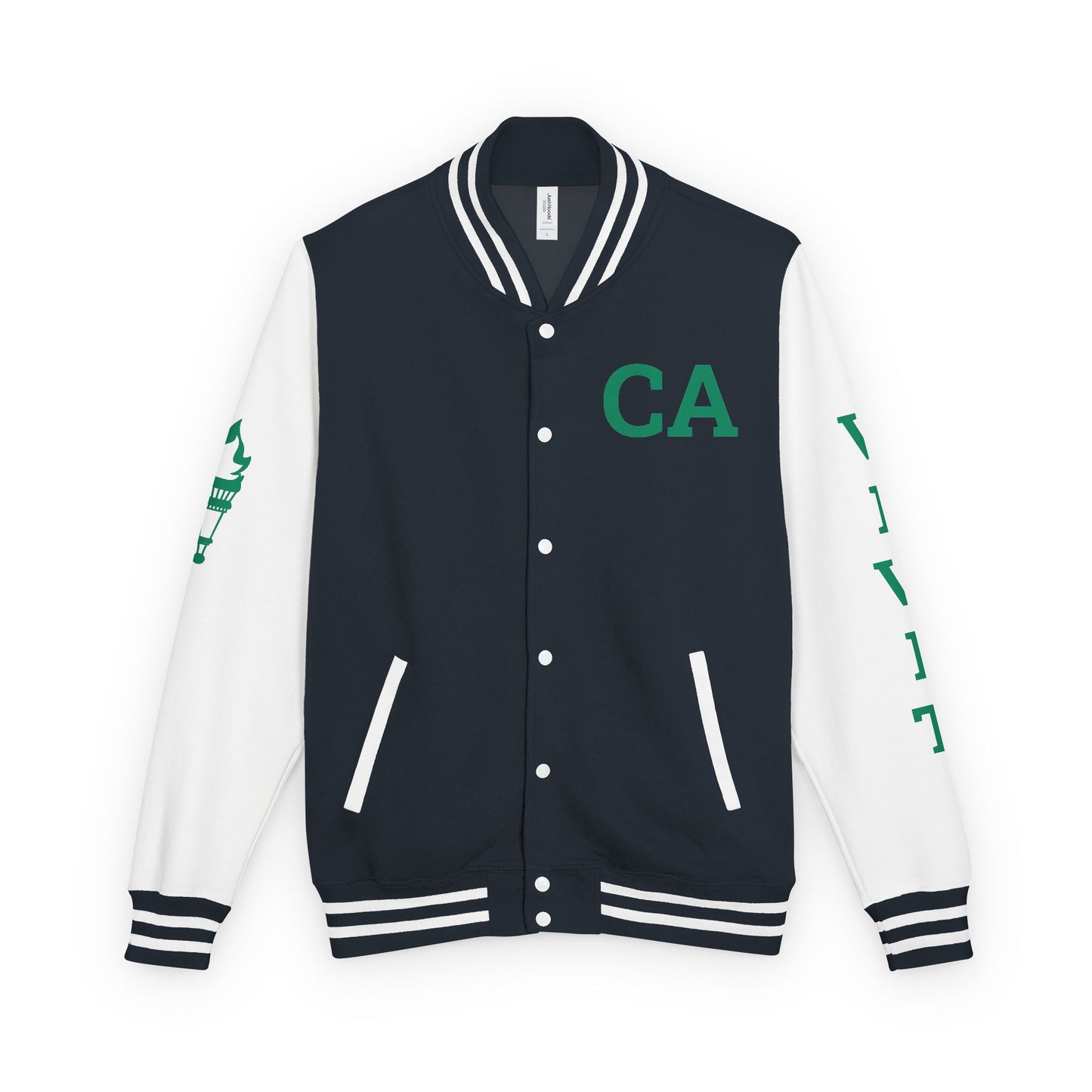 Centennial Academy Letterman Jacket (Green Logo)