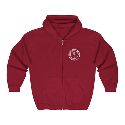 VIVIT Full Zip Hoodie (White Logo)