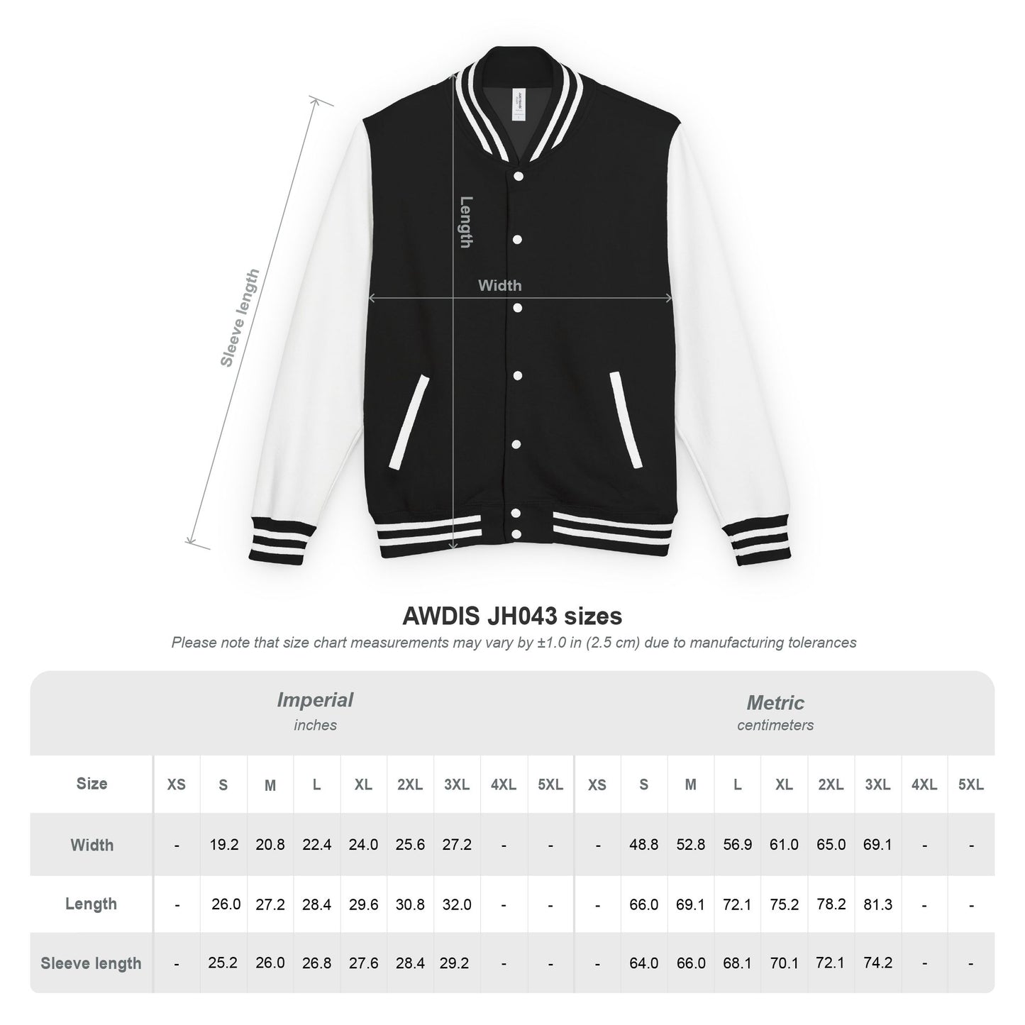 Centennial Academy Letterman Jacket (Gold Logo)